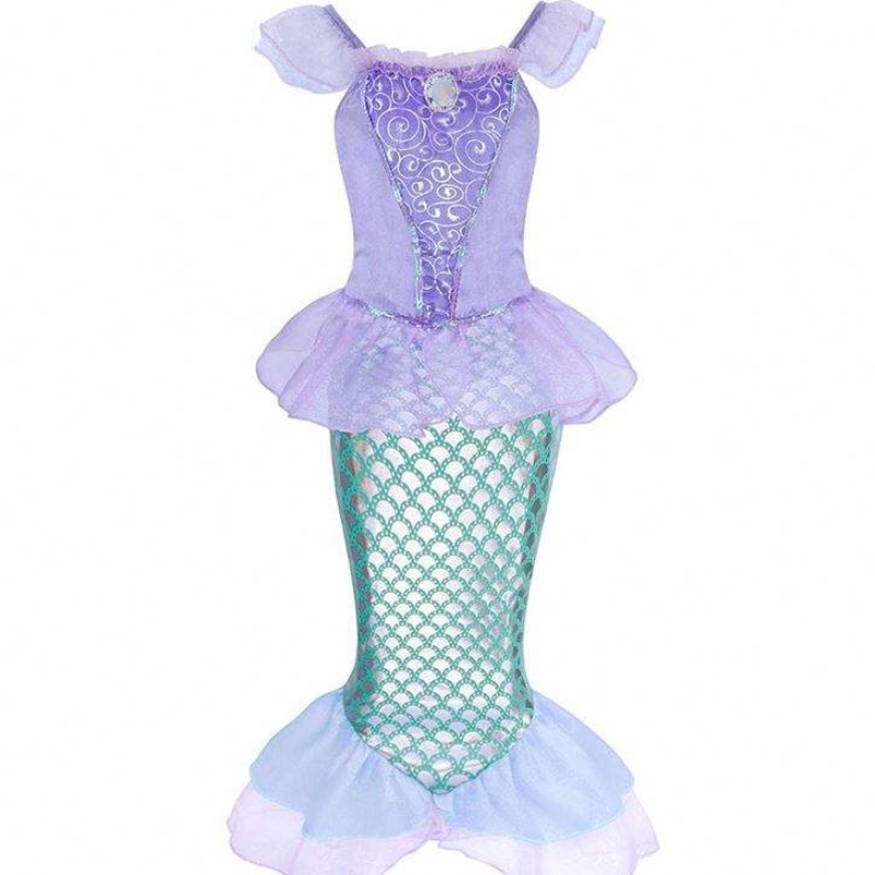 Cailíní Little Mermaid Oíche Shamhna Éadaí Banphrionsa Leanaí Leanaí Ariel Gúna Kids Christmas Carnival Páirtí Breithlá Cancy Éadaí Éadaí Éadaí