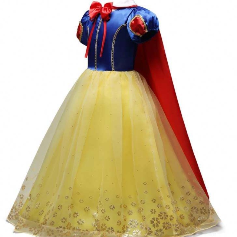 2022 Baby Little Toddler Girls Banphrionsa Snow Snow White Feisteas Oíche Shamhna Gúna HCSW-003