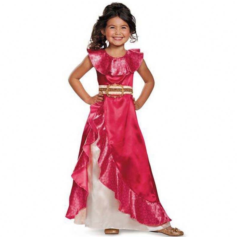 Eachtra Breithlá Oíche Shamhnana Nollag Elena of Avalor Costumes DGHC-119