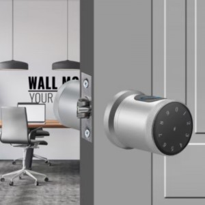 3005 Slándáil Glas Doras Cliste Slándála, Glas Doras Méarlorg Keyless, Glas Doras Iontrála Le Keypad Smart Door Knob