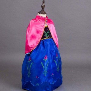 Éadaí páistí mórdhíola éadaí páistí Elsa cailíní gléasadh sleeves fada le Rinn Bxdcpf