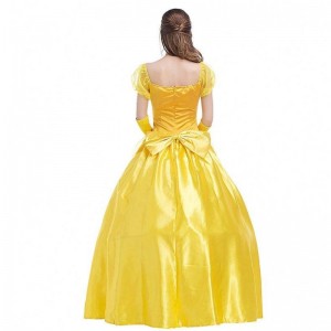 Gúnaí Leansa Costaileacha Belle Gúna Lady for Beauty and the Beast Women Party Clothing