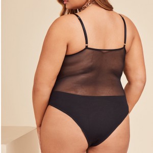 Cuir isteach lása bodysuit teddies agus bustiers úim sexy