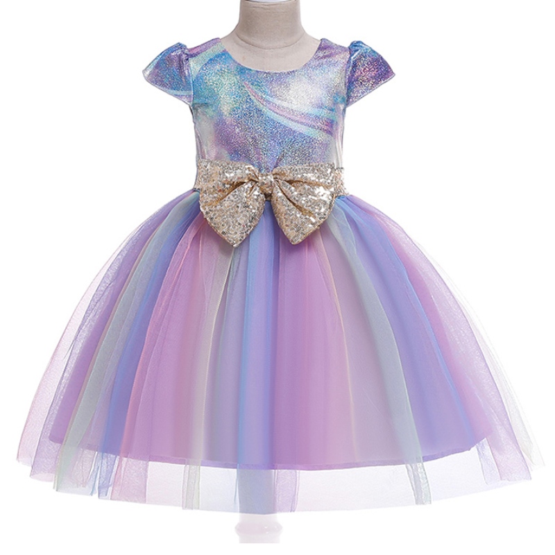 Ansoo New Bowknot Leanaí Sciorta Sciorta Leanaí Faisean Leanaí Gúna Banphrionsa Tutu Gúna Do Chóiste Breithlá