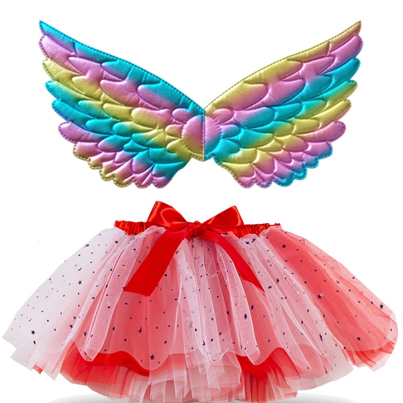 Cailíní Multicolor Tutu Skirts Páirtí Breithlá Ballet Páirtí Tutu Gúna Cailíní