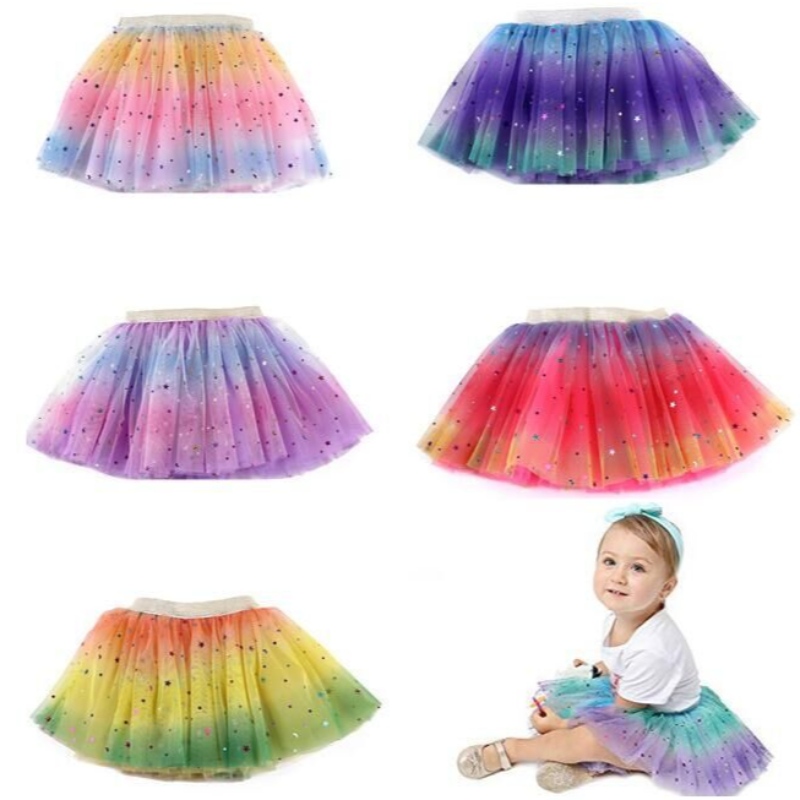 Sciorta Feidhmíochta Feidhmíochta Mogalra Tutu Tutu Skirt Tutu Do Chailíní Beaga