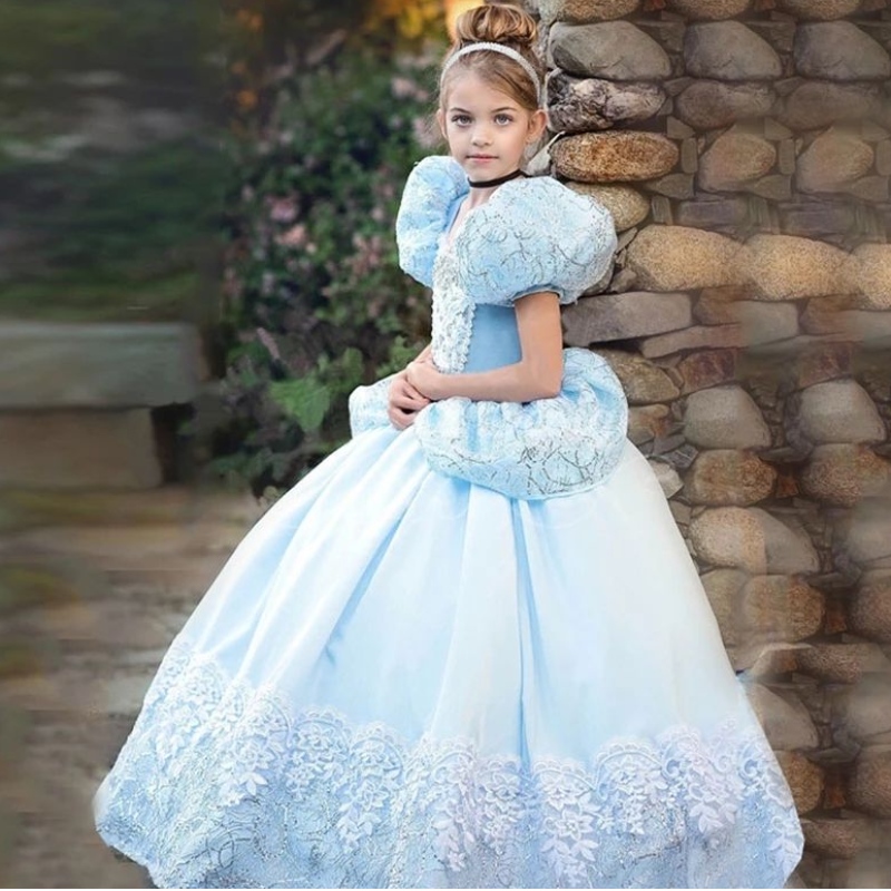 Snow White Girls Banphrionsa éadaí banphrionsa do pháistí cóisir charnabhail leanaí éadaí cailíní éadaí gléasta suas róba