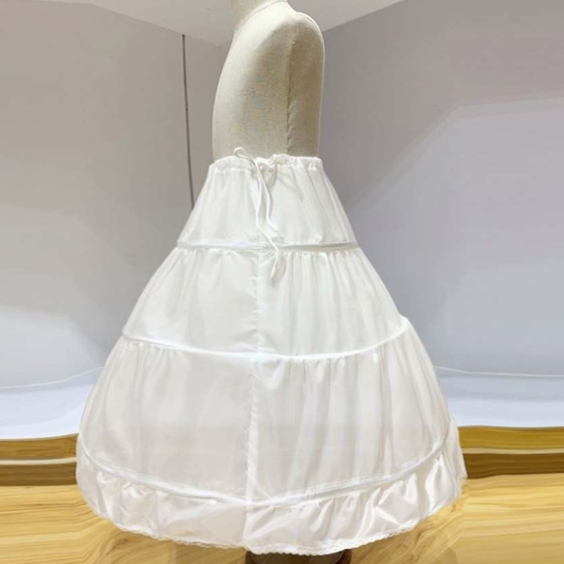 Sciorta Petticoat Crinoline Faisean Baige Do Gúna Ball Gúna Ball Underskirt le haghaidh Gúna Bainise