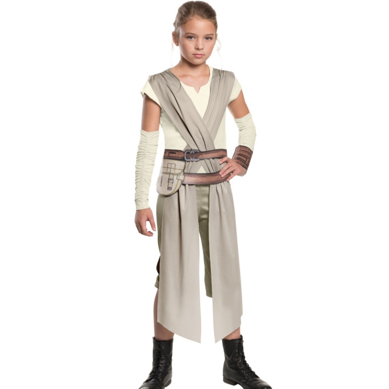 Star Rey Rey Cogadh Cosplay Complame Kids Kids Jedi Warrior Obi Wan Kenobi Soldiers Dubh Storm Troopers An Force Awakens Girls Girls Gúna Fancy