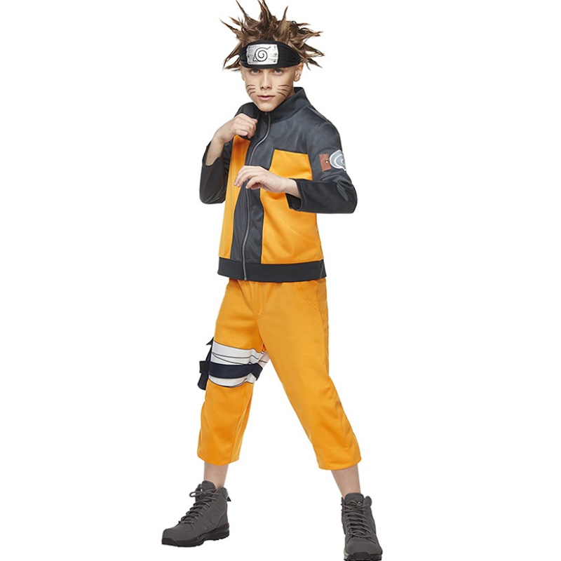 An t -éadaí cosplay kids uamhnachninjaninja