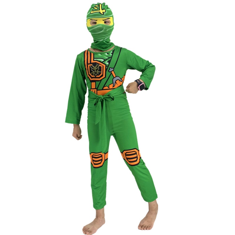 Leanaí Éadaí Leanaí Laoch Cosplay Jumpsuit Gúna Fancy Oíche Shamhna le masc