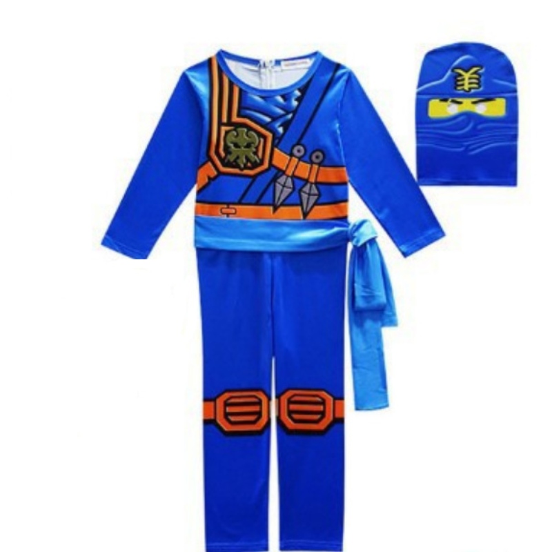 Díol te Leanaí Oíche Shamhna Díolachán Páirtí Deonach Suasninja Go éadaí dona páistí Ninja Cosplay Jumpsuits Masc Set Set Set