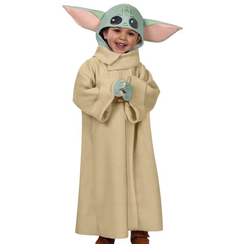 Yoda Máistir Cosplay Éadaí Anime Éadaí Feidhmíochta Céim Babaí Yoda 2022