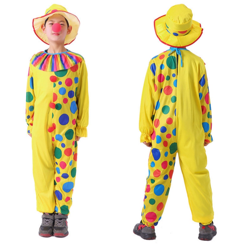 Éadaí Éadaí Leanaí Oíche Shamhna Éadaí Clown Clown Éadaí Cosplay Cosplay