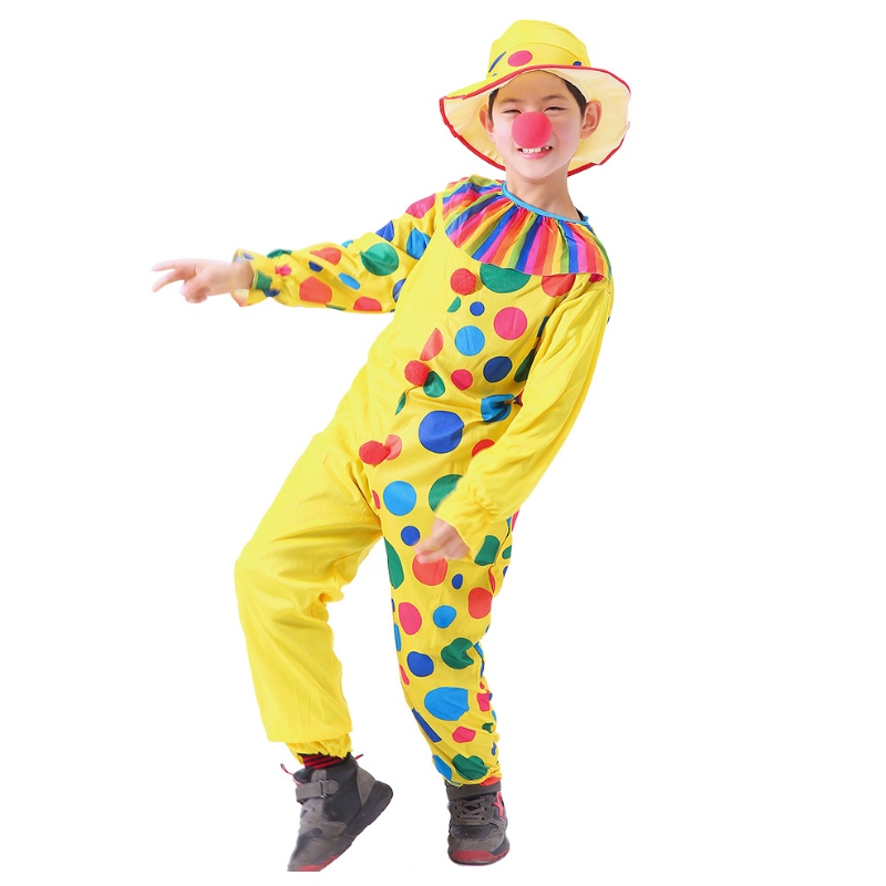 Éadaí Éadaí Leanaí Oíche Shamhna Éadaí Clown Clown Éadaí Cosplay Cosplay