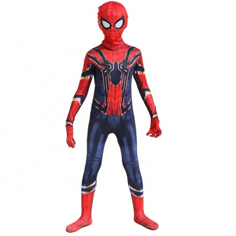 Clasaiceach mórdhíola clasaiceach dubh dubh Oíche Shamhna a oireann do theilifís animenmovie kid cartúin éadaí damháin alla damháin alla a spiderman cultacha jumpsuits jumpsuits