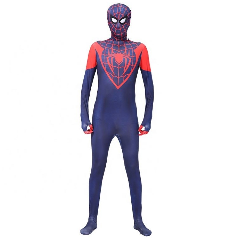 2022 Páirtí Carnival Oíche Shamhna Fir Fireann Teilifís Nmovie Superhero Jumpsuits Monarcha Monarcha Soláthar Díreach Spiderman Cosplay Cosplay Cosplay