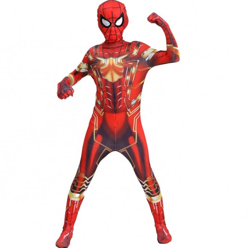 Feidhmíocht Éagsúla Oíche Shamhna Feidhmíocht Kids Caith Anime Spandex TV Nmovie Spiderman Kids Costumes Superhero