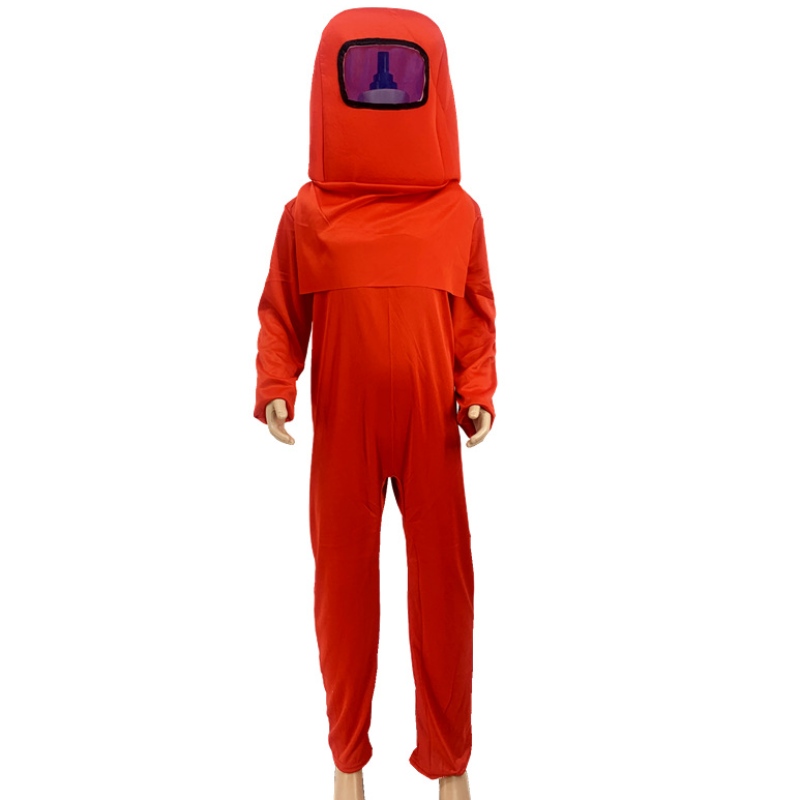 Kids Astronaut Cluiche Éadaí Spáis Cluiche Suit Red Gorm Jumpsuit Oíche Shamhna Cosplay Cosplay do Buachaillí Kids Kids