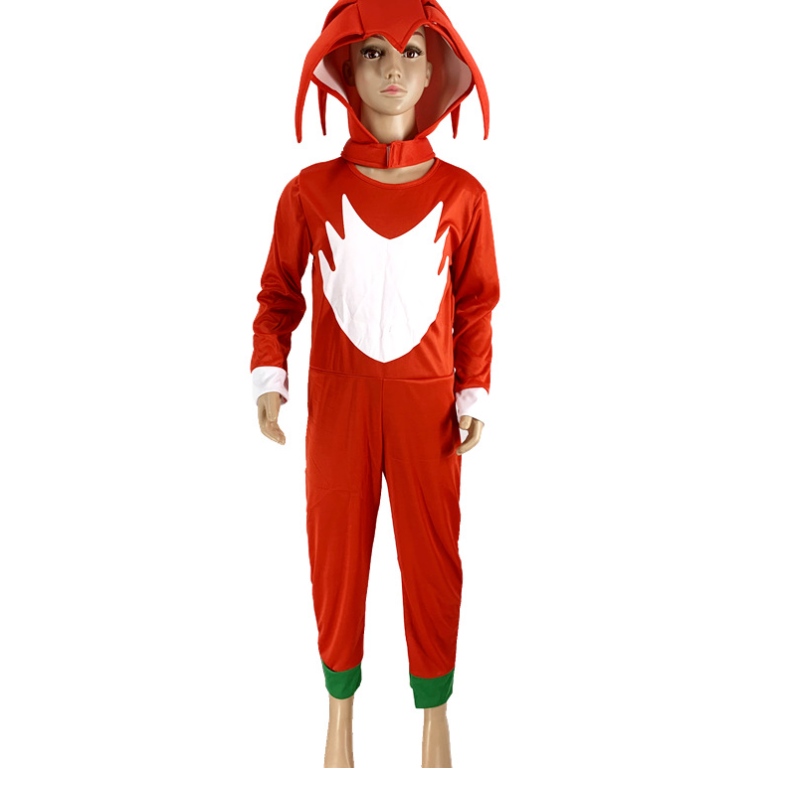 Buachaill Cailín Sonic Sonic Éadaí Sonic Éadaí Sonic páistí Oíche Shamhna Cluiche Páirtí Cosplay Leanaí Blue Sonic Jumpsuit