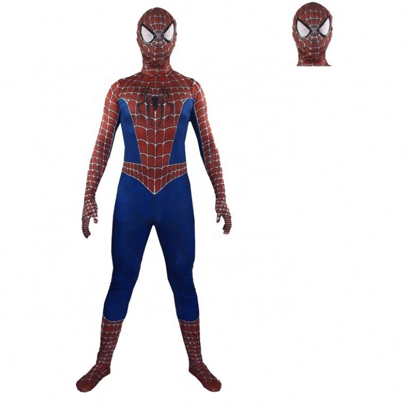 Teilifís Muscle Ardchaighdeáin Nmovie Roleplay Superhero Jumpsuits Superhero éadaí Spiderman Amazing do dhaoine fásta