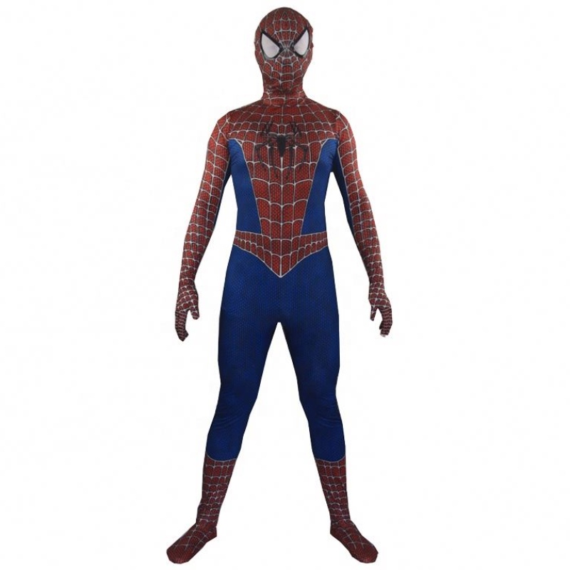 Teilifís Muscle Ardchaighdeáin Nmovie Roleplay Superhero Jumpsuits Superhero éadaí Spiderman Amazing do dhaoine fásta