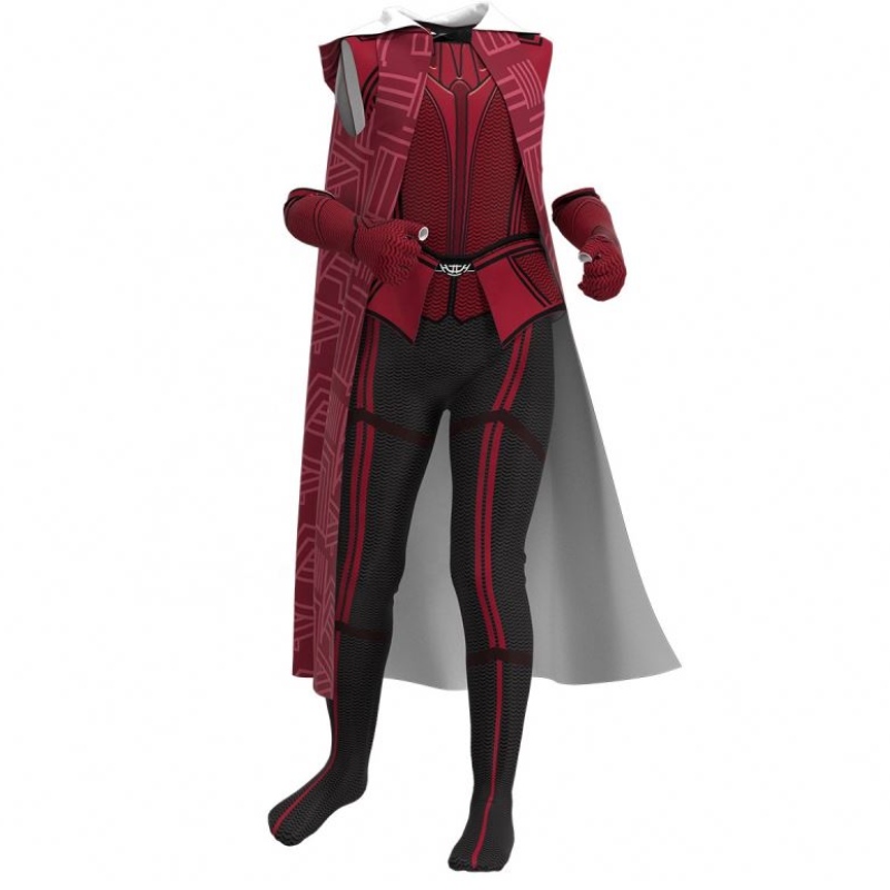 Teilifís tenmovie cultacha do dhaoine fásta cultacha Oíche Shamhna Cosplay Wanda Vision Wanda Scarlet Costumes Witch