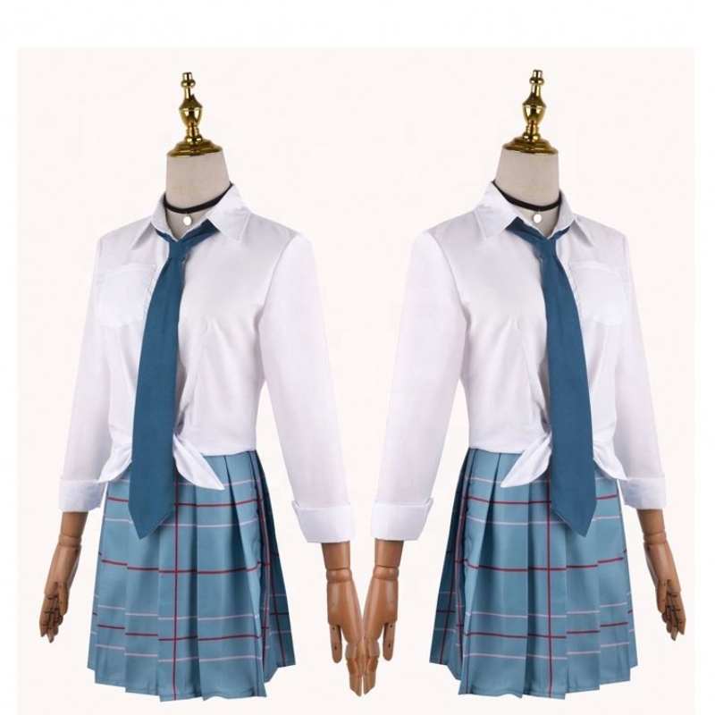 Anime mo ghléasadh darling Marin Kitagawa Cosplay Cosplay School Outfits Skirt Outfits Suit Carnival Oíche Shamhna