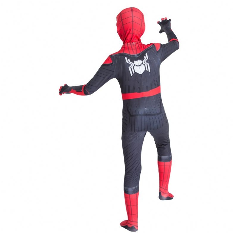 2022 Amazon Díolachán Hot Mórdhíola Stíl Classic Praghas is Fearr Cartúin Dearg Éadaí Dubh Figura De Accion Anime Kids Spiderman éadaí Spiderman