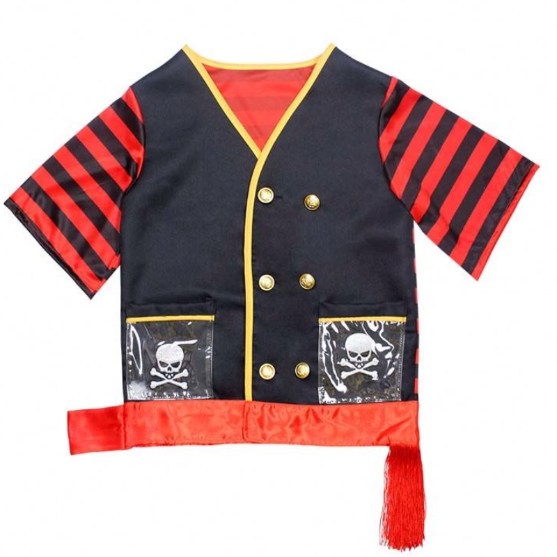 Éadaí Oíche Shamhna Deluxe Socraigh Buachaillí Buachaillí Leanaí Éadaí Pirate Leanaí le Accessories HCBC-016