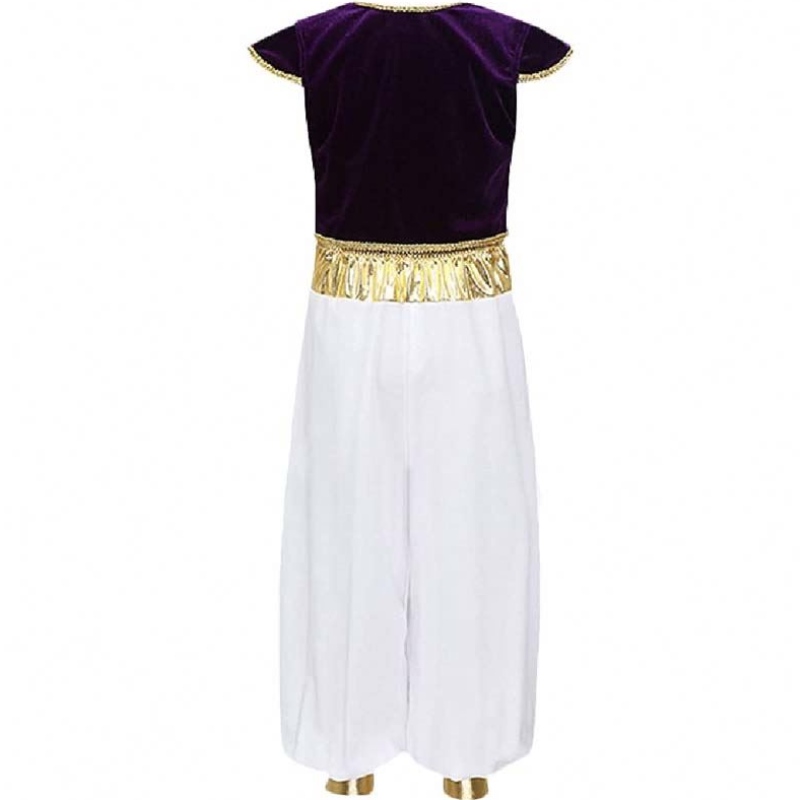 Oíche Shamhna Aladdin Lampa Magic Cosplay Suits Cap sleeves Waistcoat Aladdin Prince éadaí le pants Hcal-010