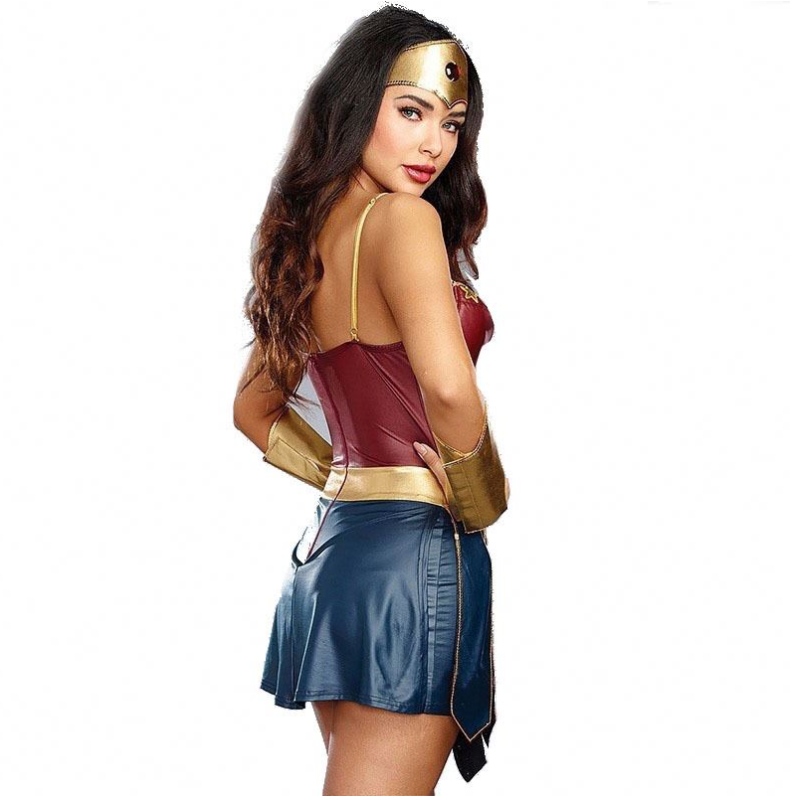 2021 Páirtí SEXY Wonder Woman éadaí Oíche Shamhna do Dhaoine Fásta