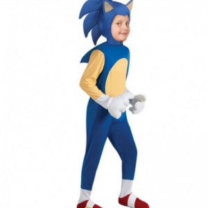 Leanaí Oíche Shamhna Onic Sonic Sonic An Cartoon Hedgehog Sonic Boy Cosplay Cluiche Éadaí Feidhmíochta Cluiche