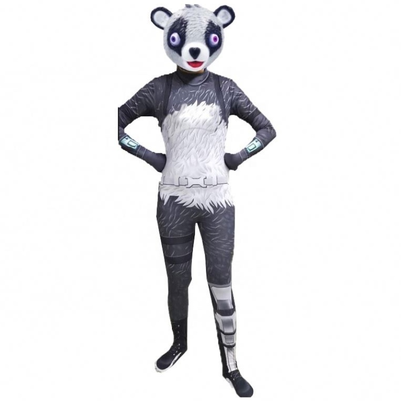 Monarcha Fancynua Díreach Díolachán Hot Ceannaire Foirne Cuadáin Jumpsuit Mná Skull Trooper Bodysuit do Dhaoine Fásta Feisteas Cosplay Fort Nite Cosplay