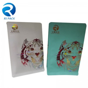 Málaí bun bun zipper póca le stampáil UV