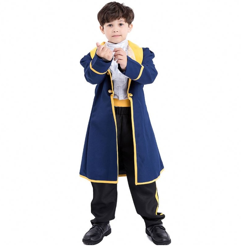 Kids Beauty and the Beast Cosplay éadaí Oíche Shamhna Fir Fir Buachaillí Gúna Fancy Movie Prince Prince \\ t