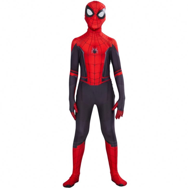 Spider Iarainn Cosplay Spiderman Amazing Miles Oíche Shamhna Éadaí Peter Parker Zentai Suit Superyro Bodysuit for Kids Aosach