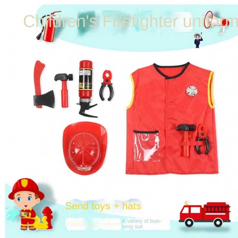 Leanaí Dochtúir Cosplay Cosplay Linbh Nfirefighter Npilot Innealtóir Ncook Nnurse Complay