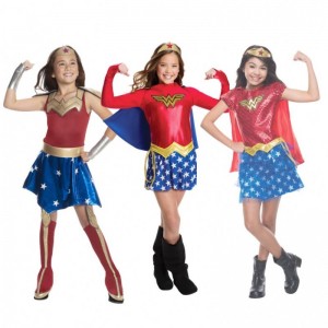 Kids Super Cosplay Costumes Super Girls Gúna Superwoman Gúna Super Oíche Shamhna