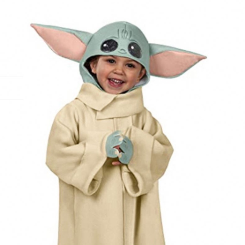 Éadaí cosplay cosplay yoda yoda kids kids kids kids coverall