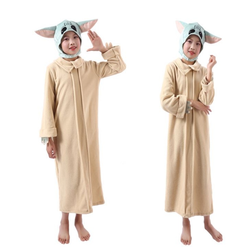 Éadaí cosplay cosplay yoda yoda kids kids kids kids coverall