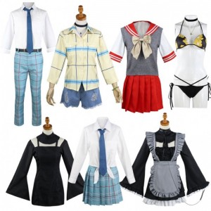 Marin Kitagawa Cosplay Dress Up Darling Feisteas Darling JK Scoil Sciorta Éide Skirt Outfits Suit Carnival Oíche Shamhna