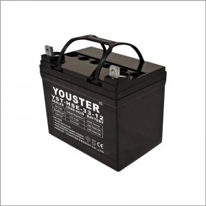 Monarcha Díreach Díol CGB 12v33ah Saol fada Rothaíocht Domhain Ceallraí Aigéad Luaidhe an Chórais Ghréine