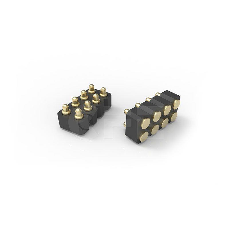 2.54mm SMT SMT NSMD POGO PIN CONNECTOR