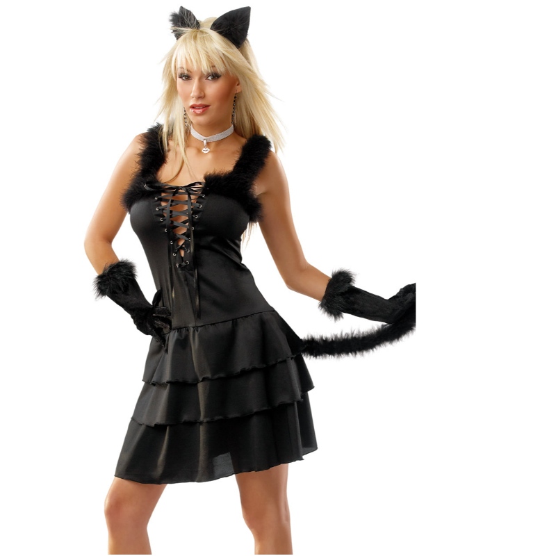 BLACK CAT HALLOWEEN kostüüm