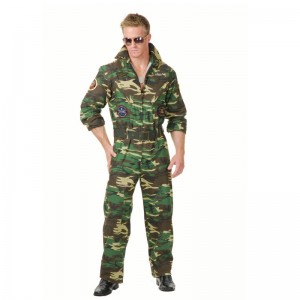 Top Gun CAMO JUMPSUIT kostüüm