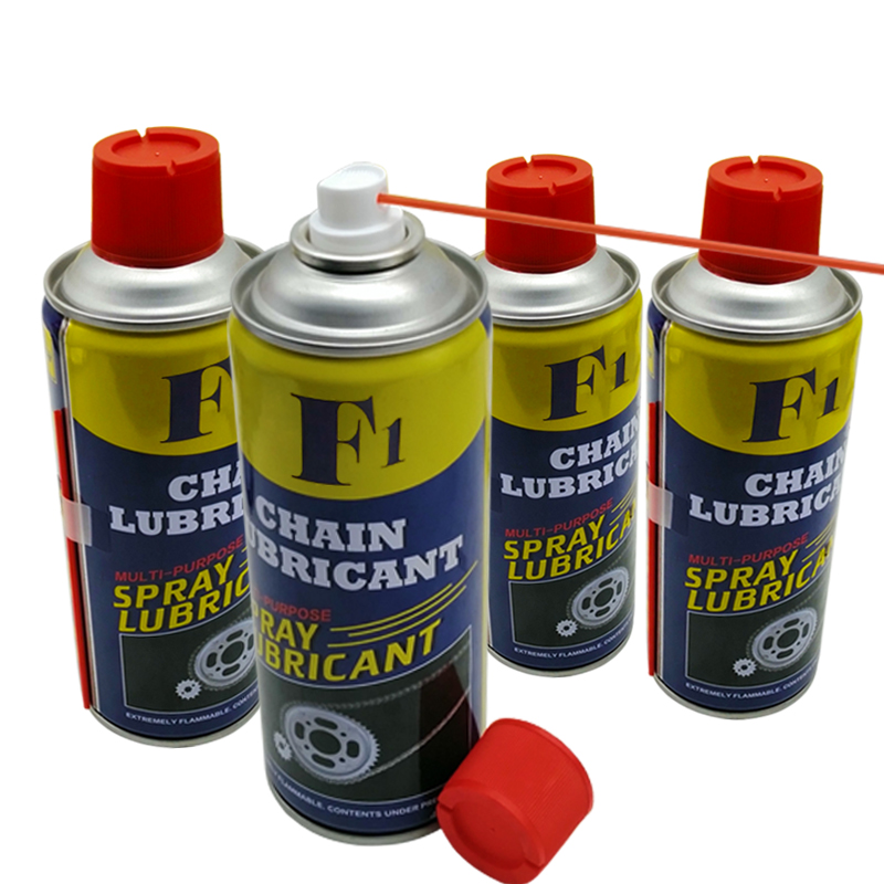 Tootja F1 Chain Lube Määrdeaine Spray tungiv õli Anti-Rust Määrdeaine Spray