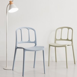 Cathaoireacha caife amuigh faoin aernua -aimseartha cathaoir bia bia bia bialann cathaoir plaisteach lolladh stackable ardcháilíochta