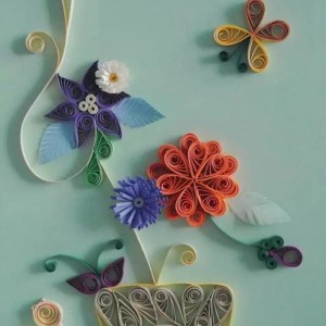 Värviline paberriba