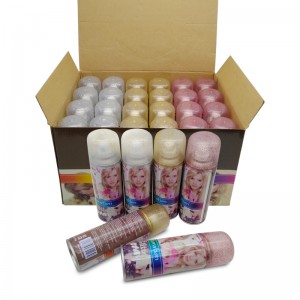 Juuksevärvi spray juuksed ja keha glitter dosaator pulber spray glitter juuksespray